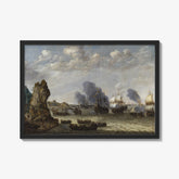 A Battle near a Coast between Spaniards and Disembarking Dutchmen by Abraham Willaerts - thumbnail_1_bf_67672effb7c995d950163fcc